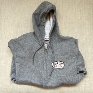Ron Jon surf shop cocoa beach zip up hoodie. Grey size Small.